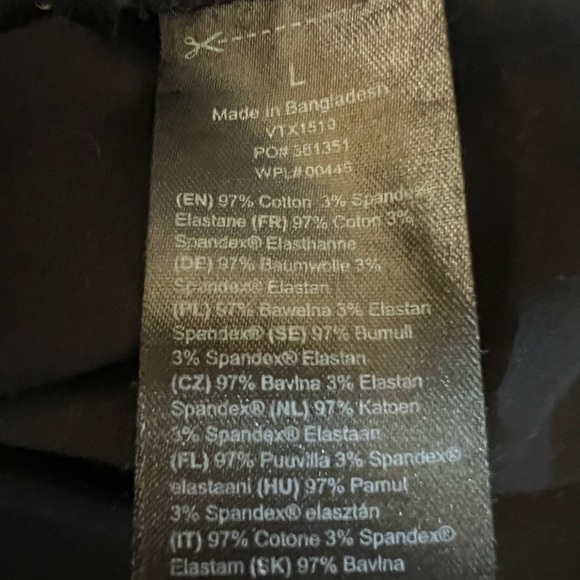 Vertx Black Tactical Button-Up Shirt Men’s Large - Picture 5 of 8